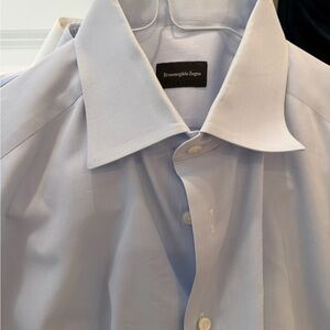 Ermenegildo Zegna Sky Blue Dress Shirt